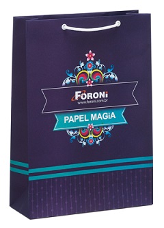 Sacolas Duplex - papel com dupla camada para maior resistência