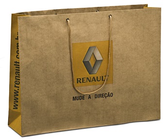 Sacolas personalizadas premium sacolas kraft ecológicas