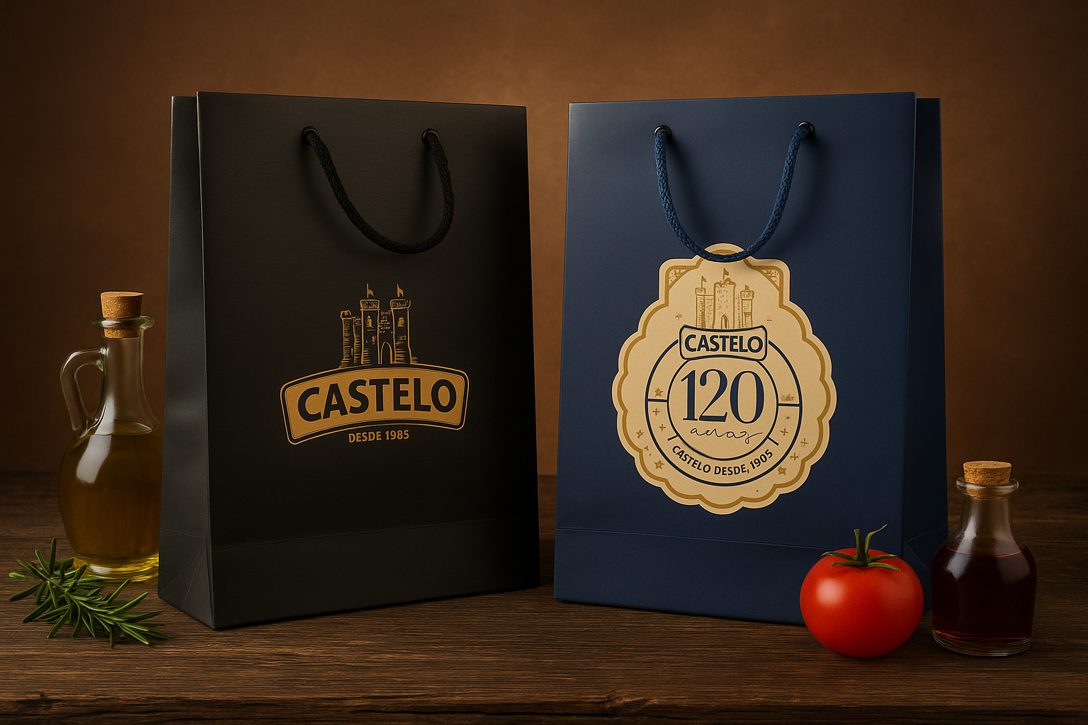 Sacolas Triplex Personalizadas para calçados e bebidas em São Paulo
