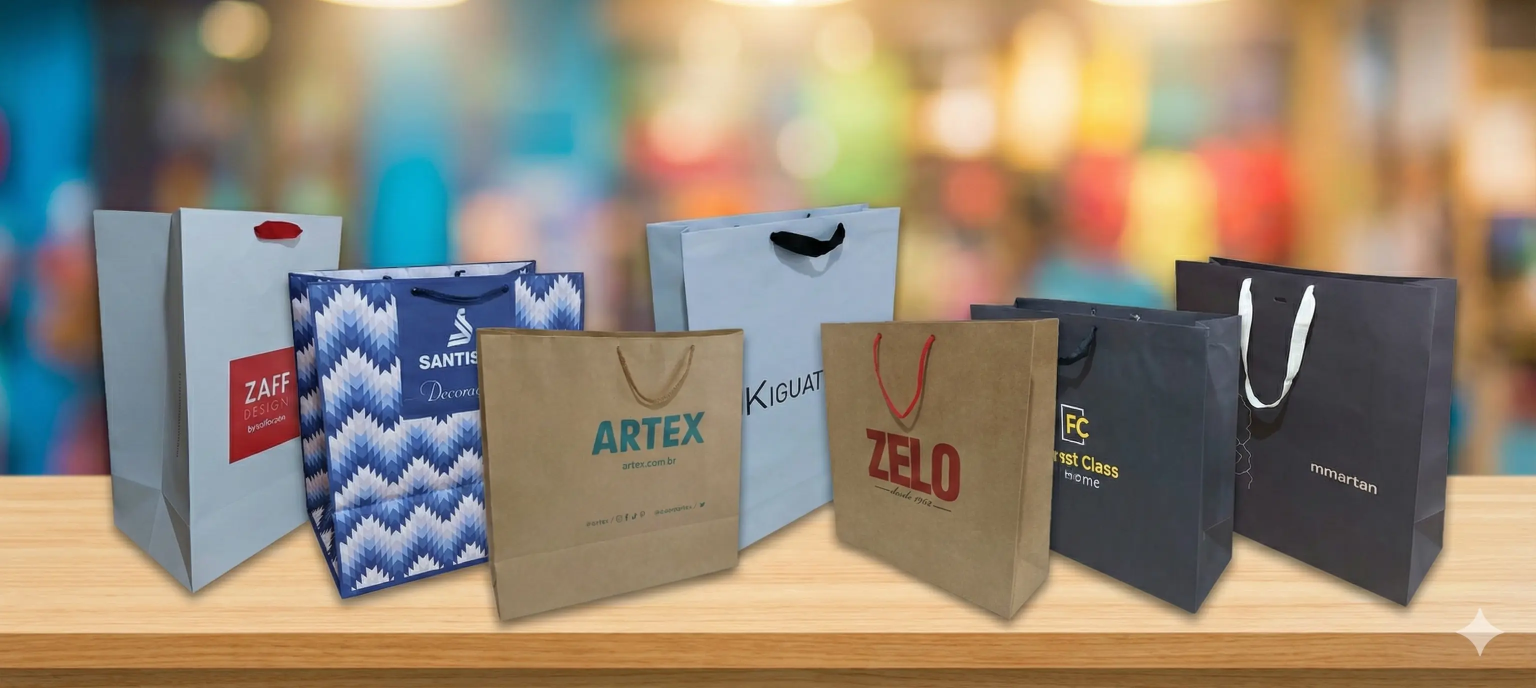 Sacola de grande formato reforçada para cama, mesa e banho.