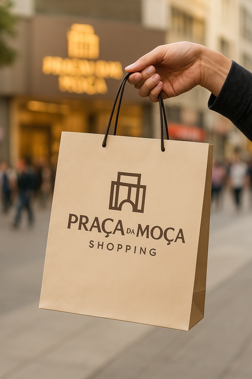 Sacola de papel de alta qualidade para o comércio de Diadema.