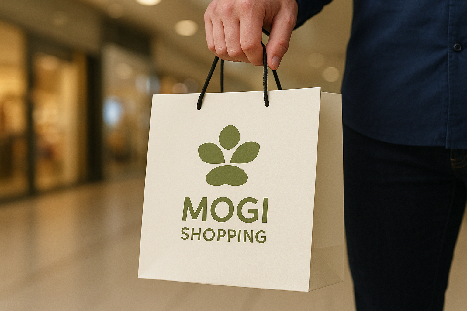 Sacola de papel de alta qualidade para o comércio de Mogi das Cruzes.